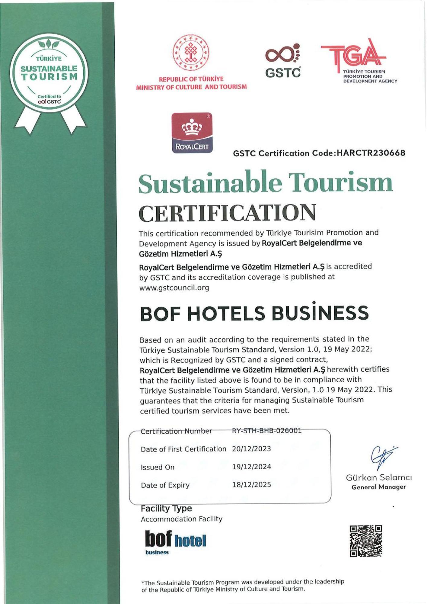 Bof Hotels Business อิสตันบูล ภายนอก รูปภาพ
